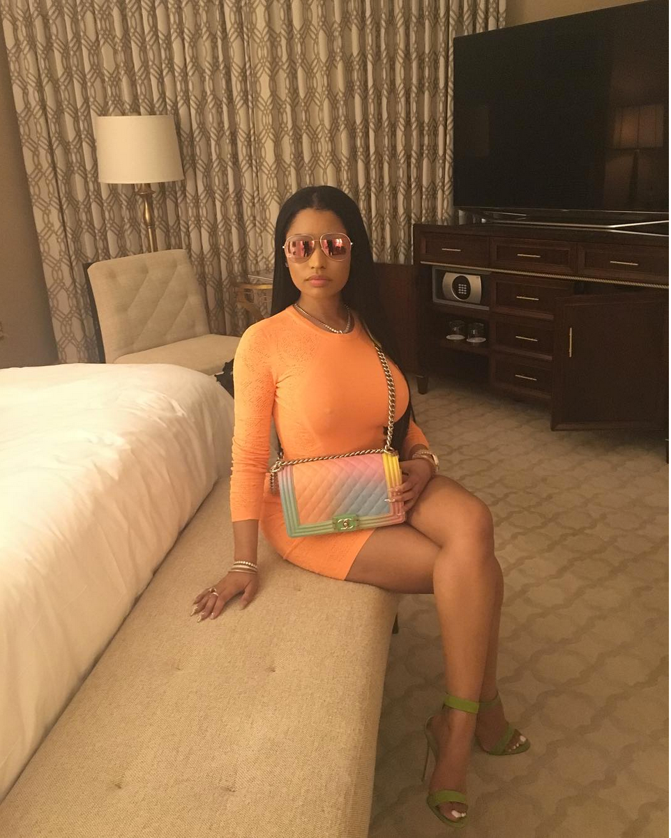 Nicki Minaj's Most Stylish Instagrams of the Year
